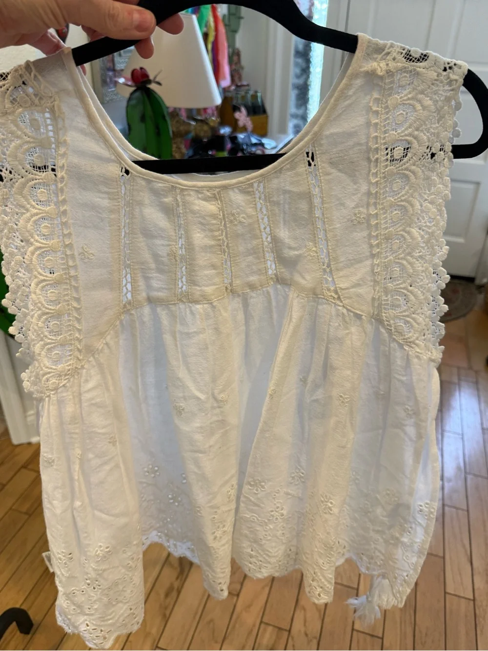 Free People lightweight white
